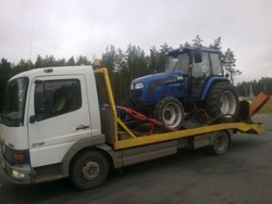 Перевозка сельскохозяйственного трактора